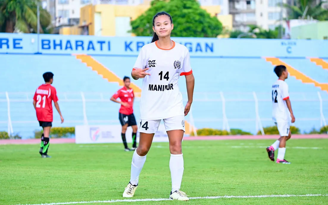 Manipur crowned Sr Women's NFC Champions for a record 22nd time - SIbani Devi - sportzpoint.com