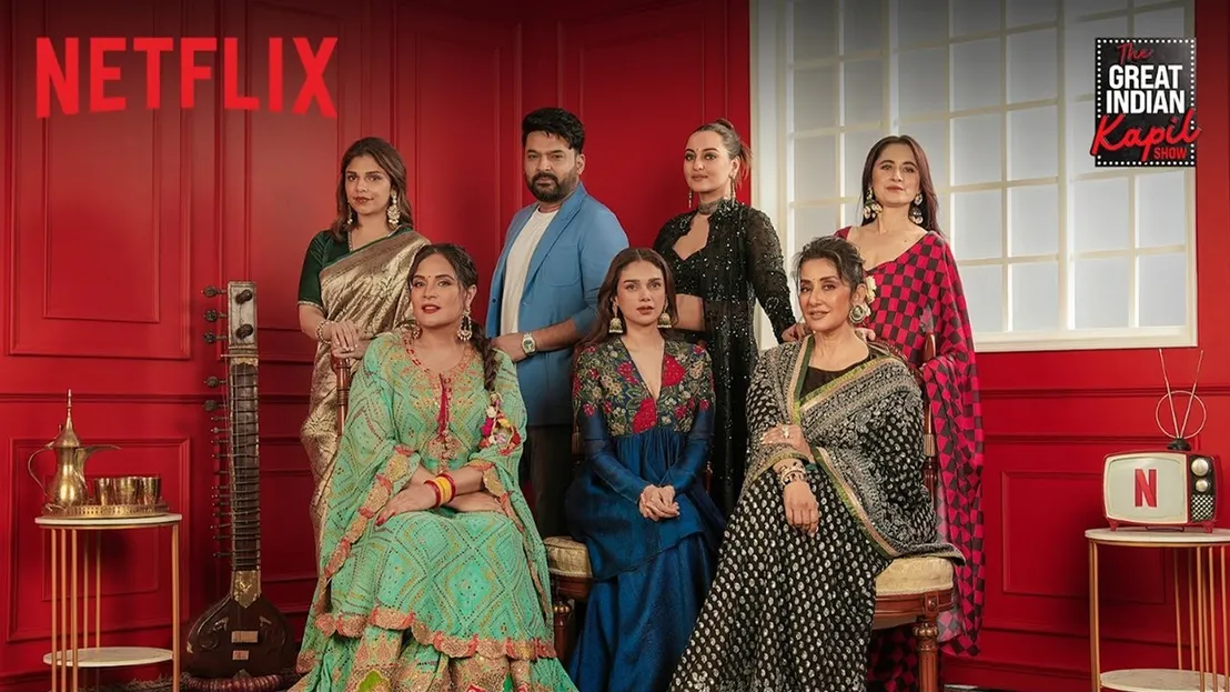 The Royal Affair feat. Cast of Heeramandi | The Great Indian Kapil Show |  Netflix - YouTube