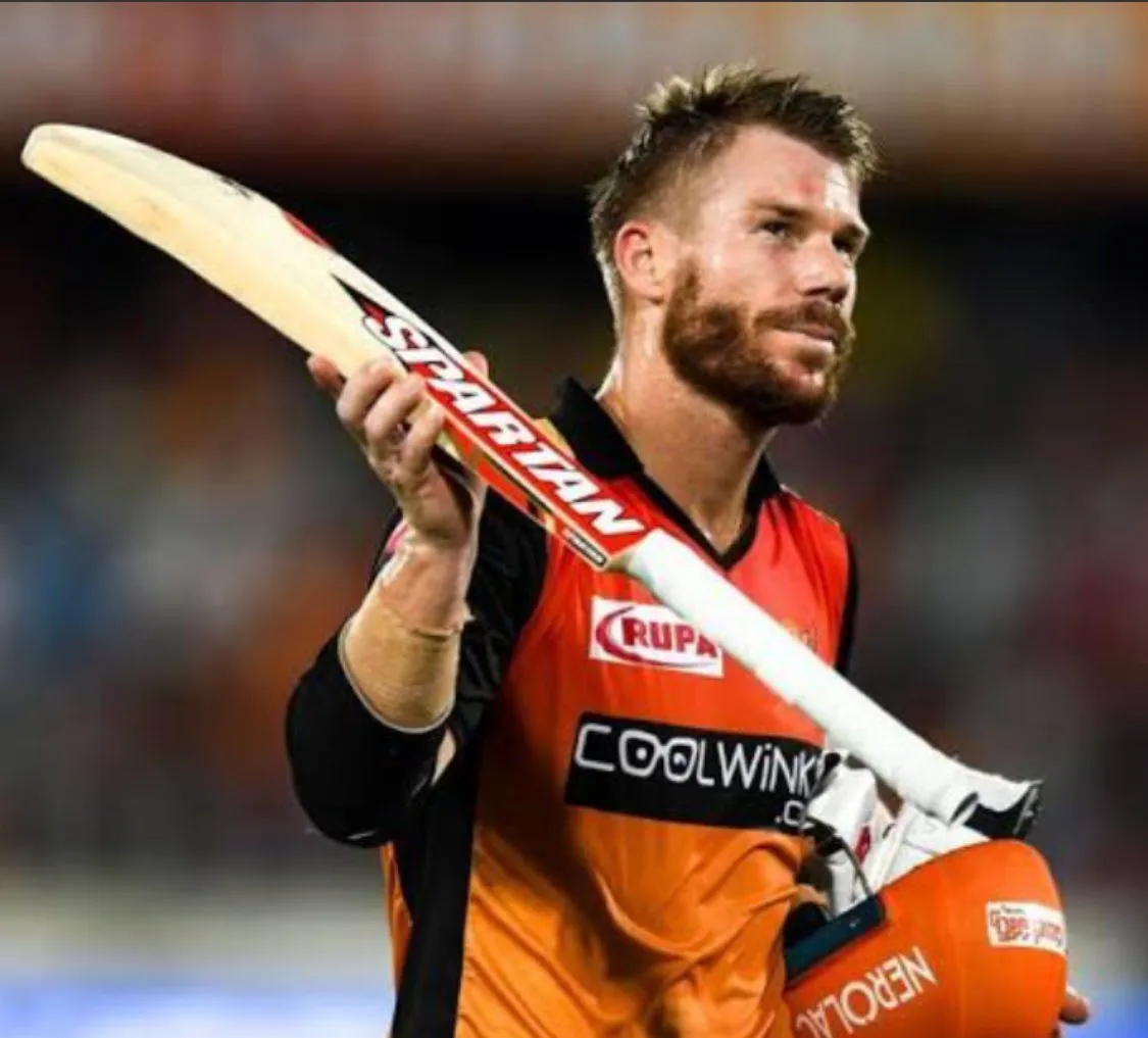 David Warner One of the top 5 batters with most runs vs RCB