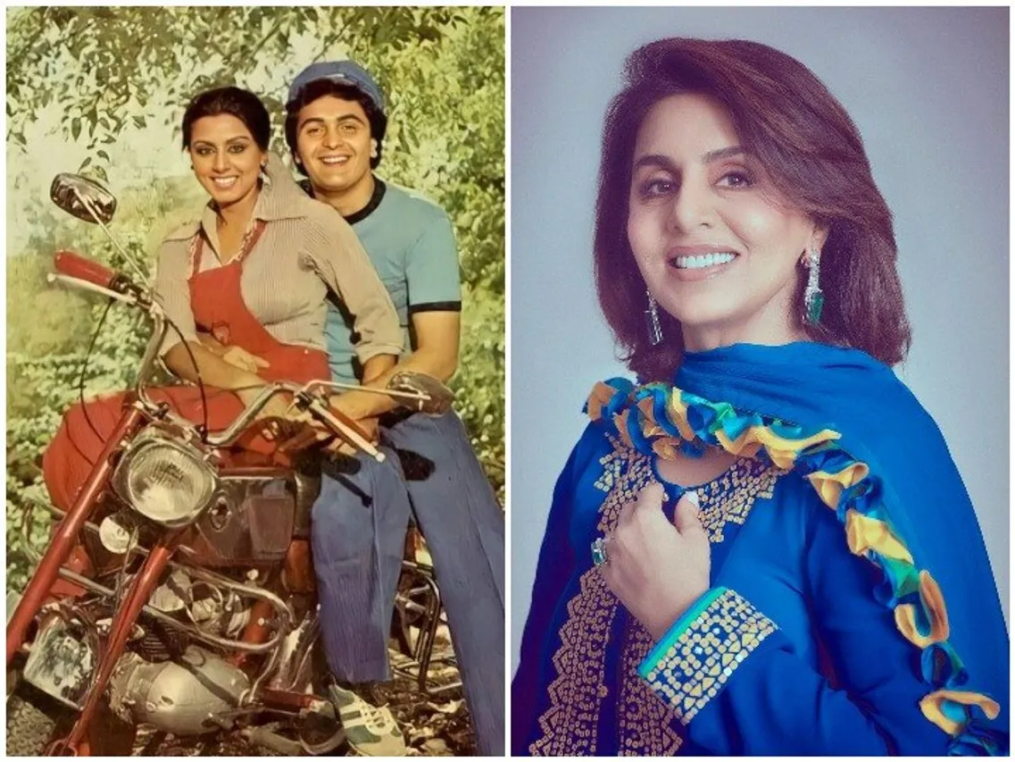 Neetu Kapoor Shares throwback photo with rishi kapoor actors old picture  viral riddhima kapoor comments | Neetu Kapoor-Rishi Kapoor Photo: नीतू कपूर  कर रही हैं ऋषि कपूर को मिस, बाइक पर बैठीं