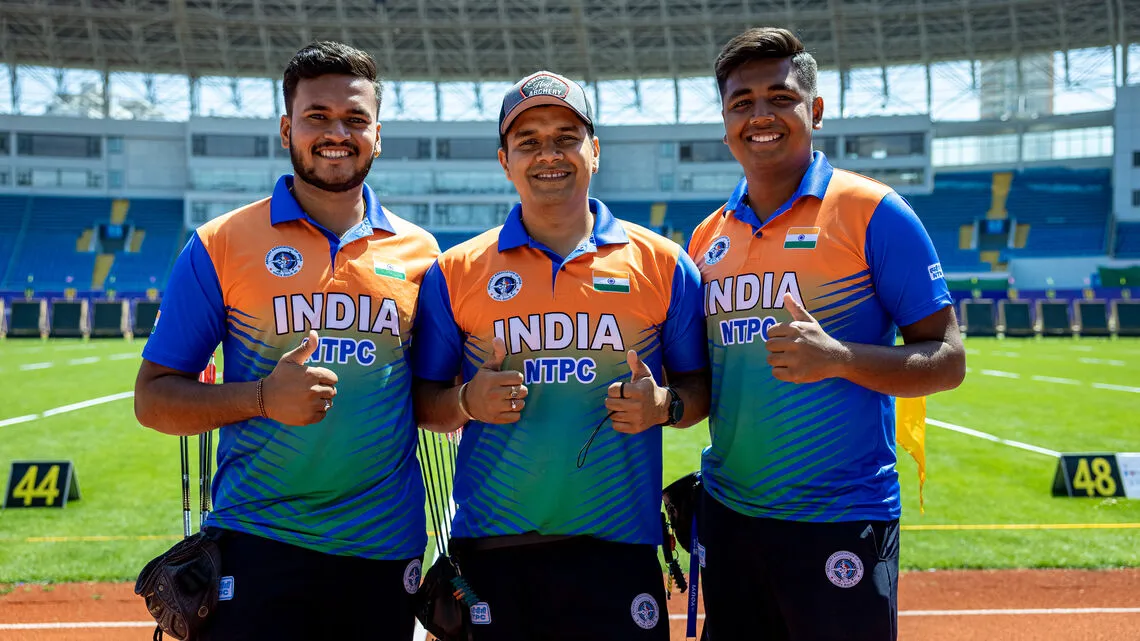 Indian men's, women's compound teams reach finals of the rchery World Cup stage one