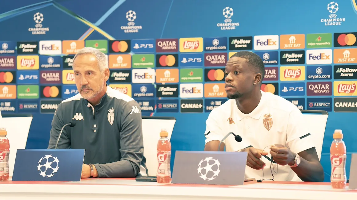 Adi Hütter - Monaco vs Barcelona - sportzpoint.com