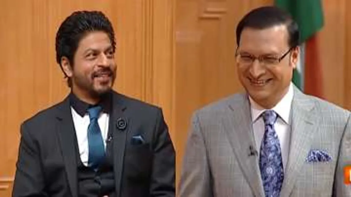 'Thanks for making me a big star': When Shah Rukh Khan credited Rajat  Sharma for his career's success | WATCH – India TV