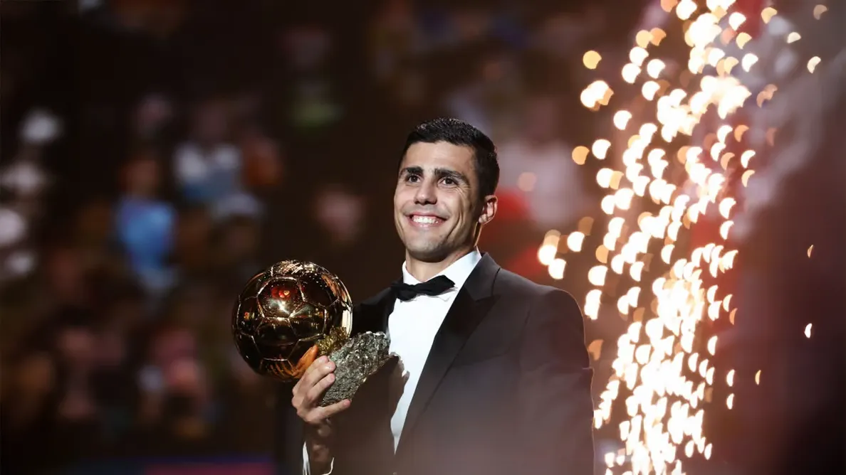 Rodri becomes the first player under the age of 31 to win the Ballon d'Or award since 2015 - sportzpoint.com