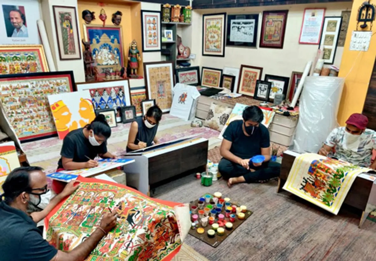 How Kalyan Joshi has made Rajasthan’s 1,000-year-old Phad paintings trendy