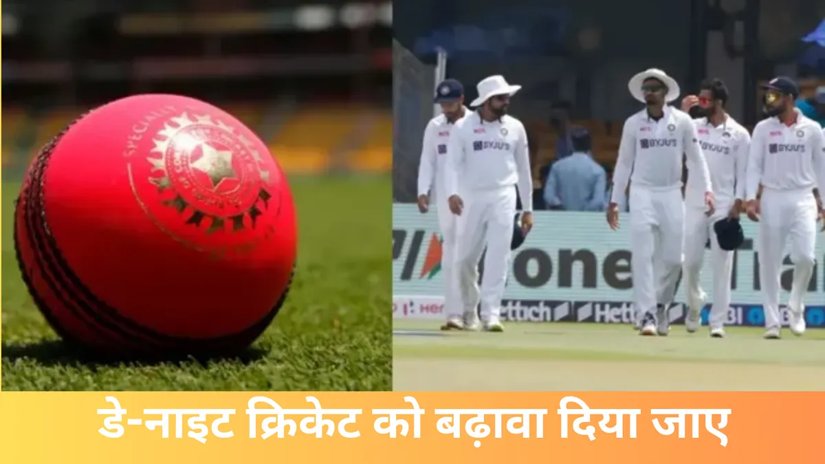  डे-नाइट क्रिकेट को बढ़ावा दिया जाए