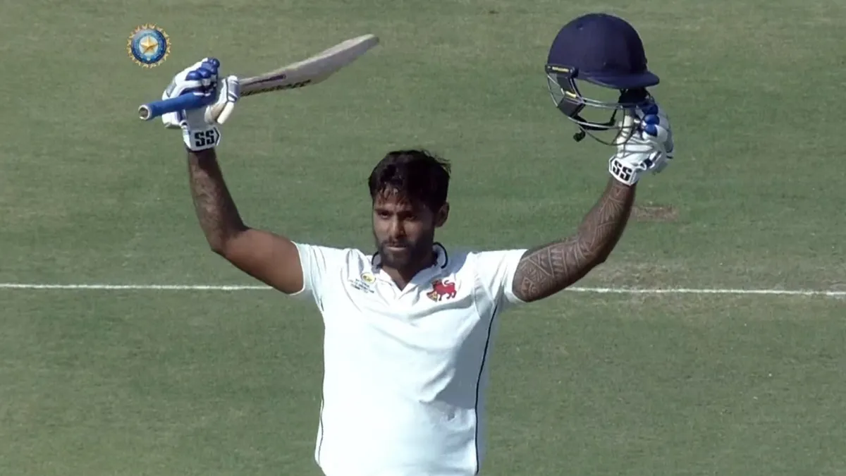 Suryakumar Yadav ने रणजी ट्रॉफी मे ठोक दोहरा शतक 