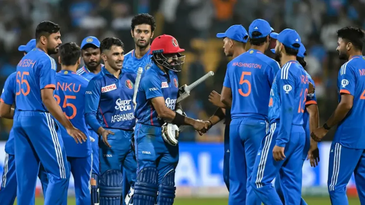 Team India अफगानिस्तान के खिलाफ खेलेगी 3 वनडे 