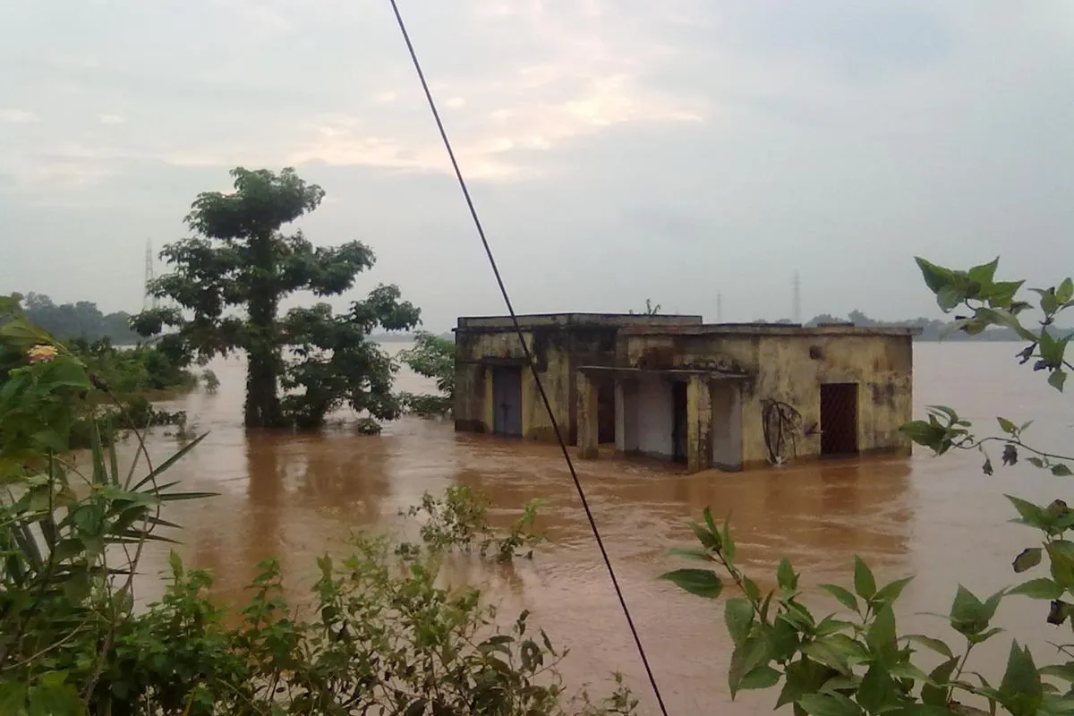 Flood in odisha india