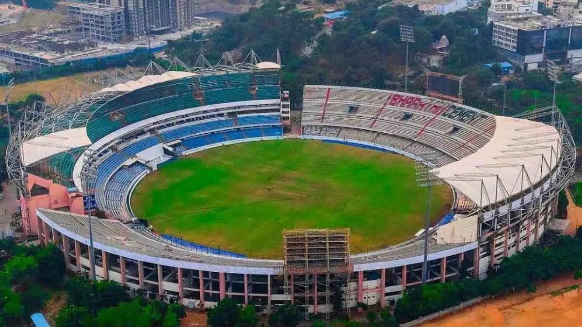raji gandhi international cricket stadium 