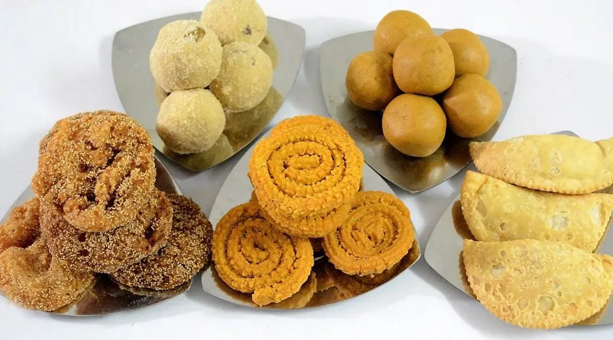 Diwali snacks and sweets