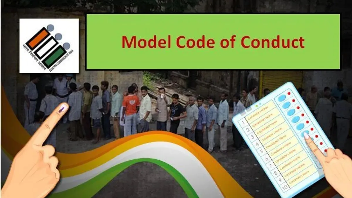 Model Code of Conduct Election Commission of India