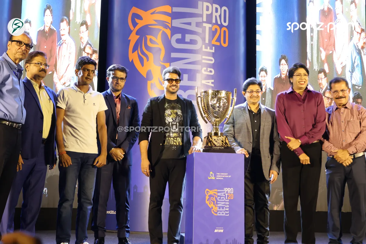 Bengal Pro T20 League unveiling - sportzpoint.com