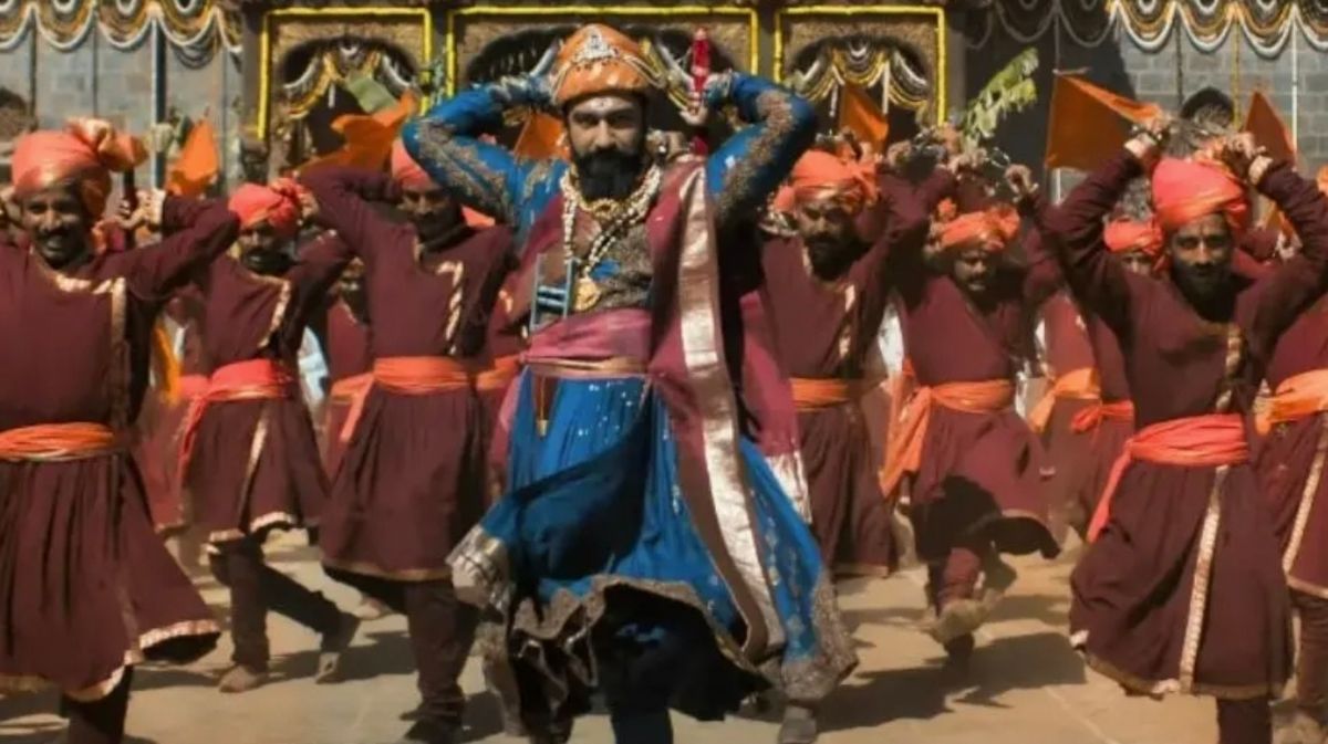 Chhaava controversy: Protest against the Dance Scene of Chhatrapati  Sambhaji Maharaj's character at Lal Mahal