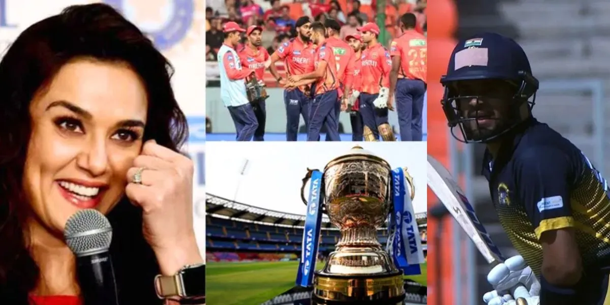  Preity Zinta, Punjab Kings , Prabhsimran Singh, vijay hazare trophy