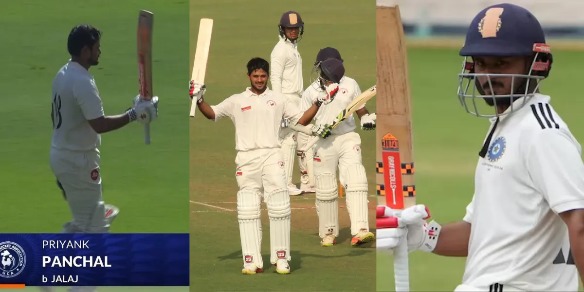 Priyank Panchal in ranji
