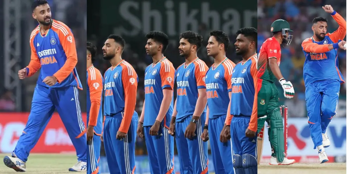  Varun Chakraborty , Yuzvendra Chahal, Ravi Bishnoi , Team India