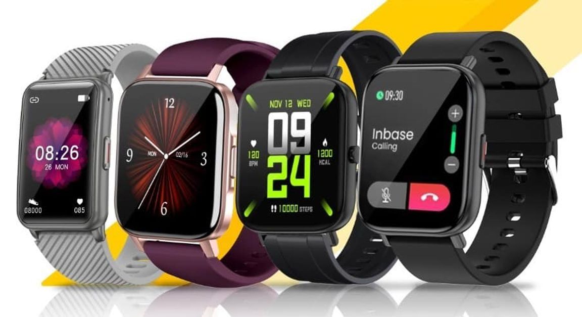 Inbase Launches Four New Smartwatches with Long Battery Life