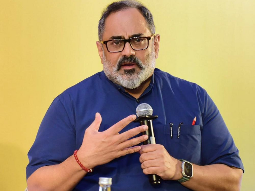 Chandrayaan 3 success is testament of our deep tech capabilities, says MoS IT Rajeev Chandrasekhar