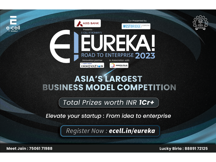 IIT Bombay ECell to host Eureka 2023, Winning startups to get prizes worth $120K; know the details