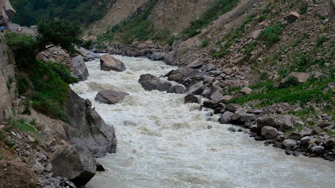 Uttarakhand: Pindar river in spate following heavy rains, threatens to ...