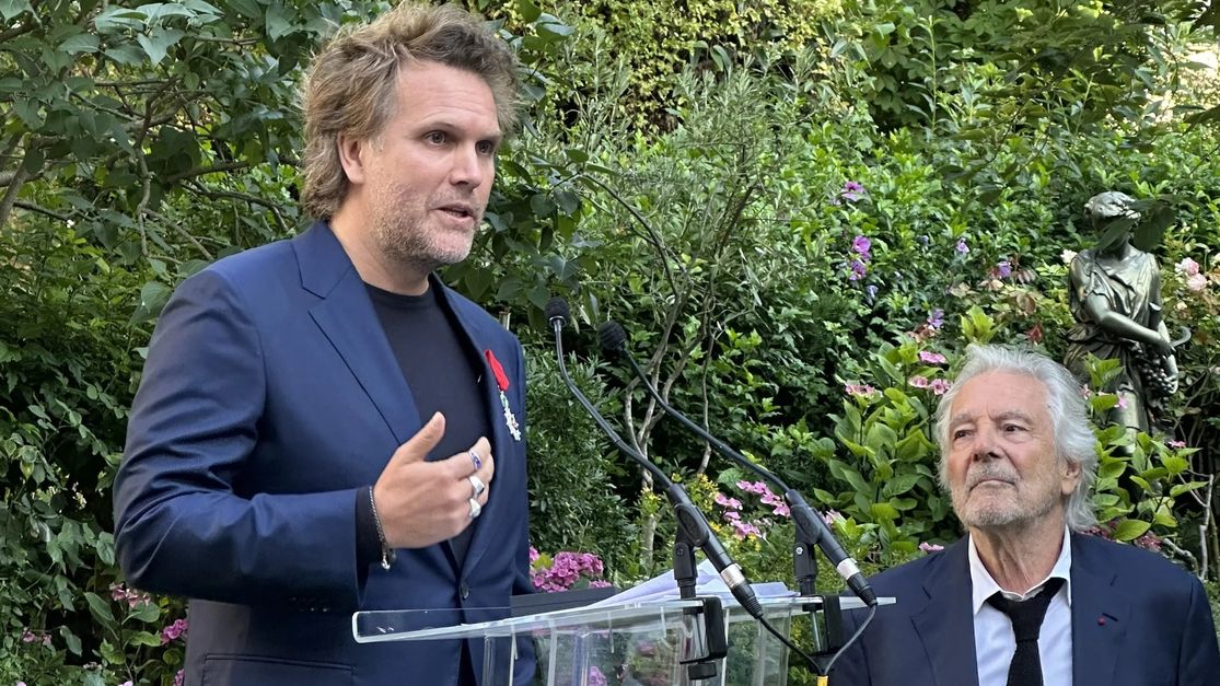 Filmmaker Florian Zeller receives French Medal of Honour