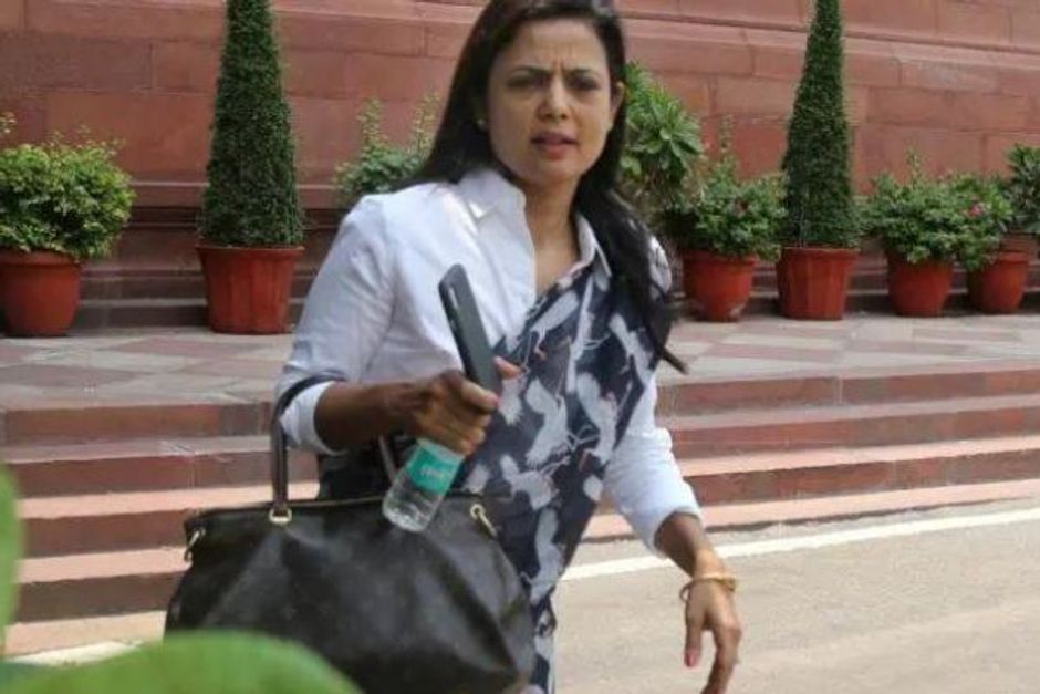 Watch TMC MP Mahua Moitra Hides Her Louis Vuitton (LV) Bag Worth