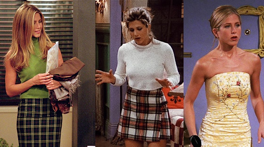 court on X: rachel green iconic outfits ✧