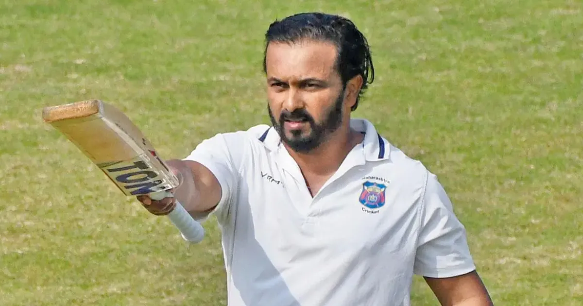 Kedar Jadhav ने असम के खिलाफ खेली 283 रनों की पारी 