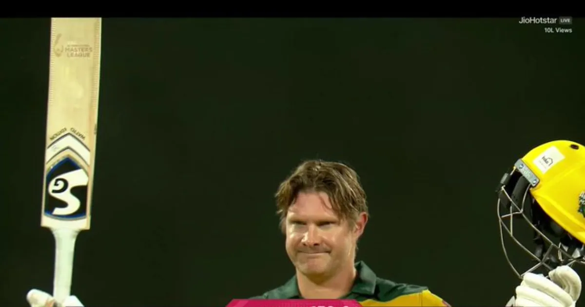 इंटरनेशनल मास्टर्स लीग में Shane Watson ने ठोका तूफानी शतक 