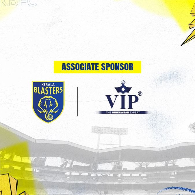 Kerala Blasters FC announces VIP Clothing as new associate sponsor