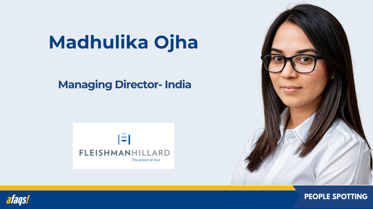 Ojha Appointed as Managing Director for FleishmanHillard in India