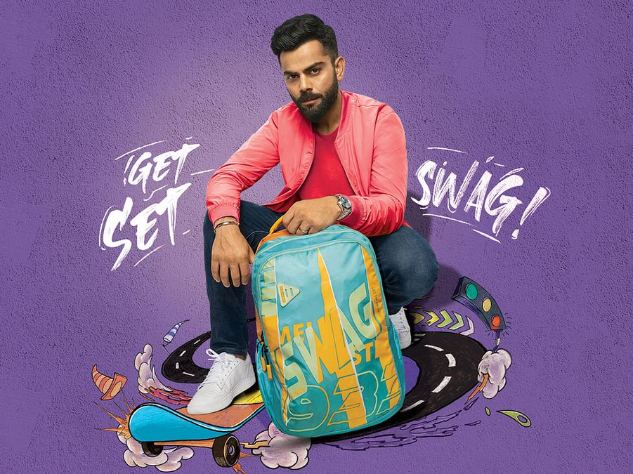 American tourister backpack virat kohli best sale