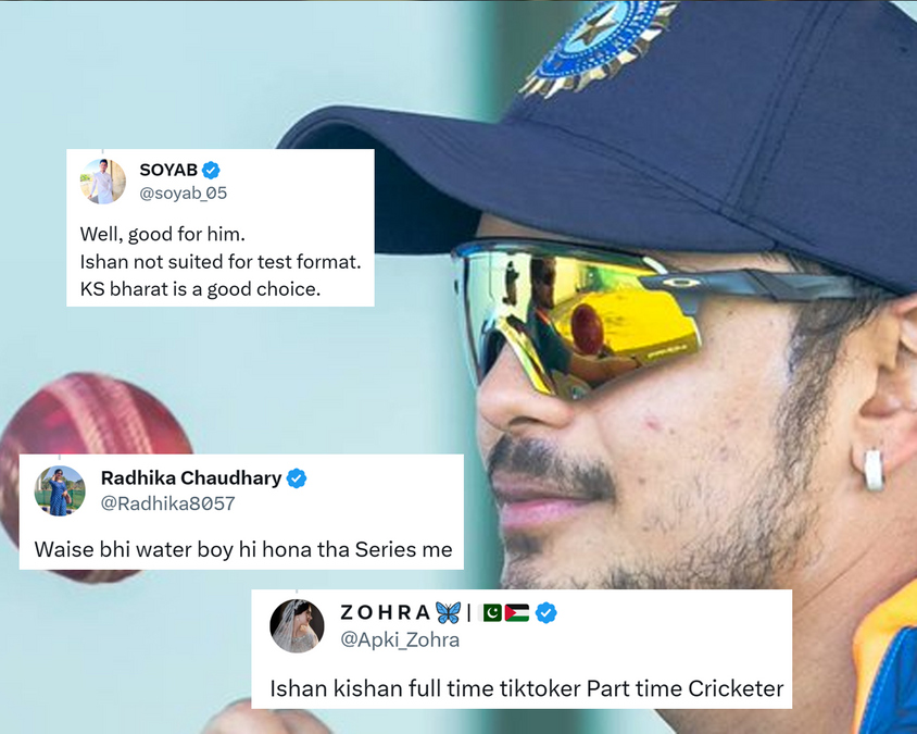 'Full Time Tiktoker Part Time Cricketer' - Fans React As Ishan Kishan ...