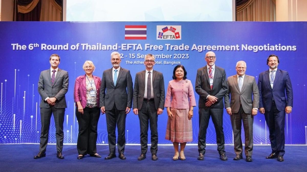 Thailand steht kurz vor einem Freihandelsabkommen mit der von der Schweiz geführten Europäischen Freihandelszone, und der Gesandte ist optimistisch, dass es Ende des Jahres abgeschlossen werden kann