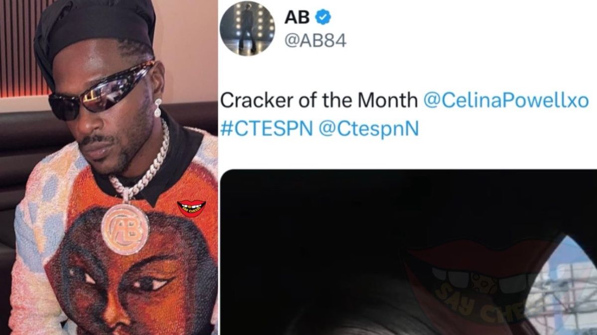 Celina Powell's Face Tattoo of Antonio Brown Sparks Controversy