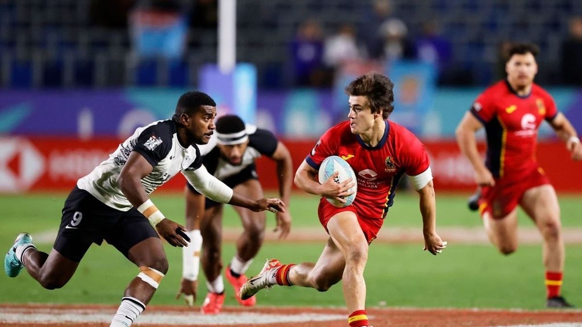 España vence a Fiji y alcanza por primera vez las semifinales del World Rugby Sevens Championship