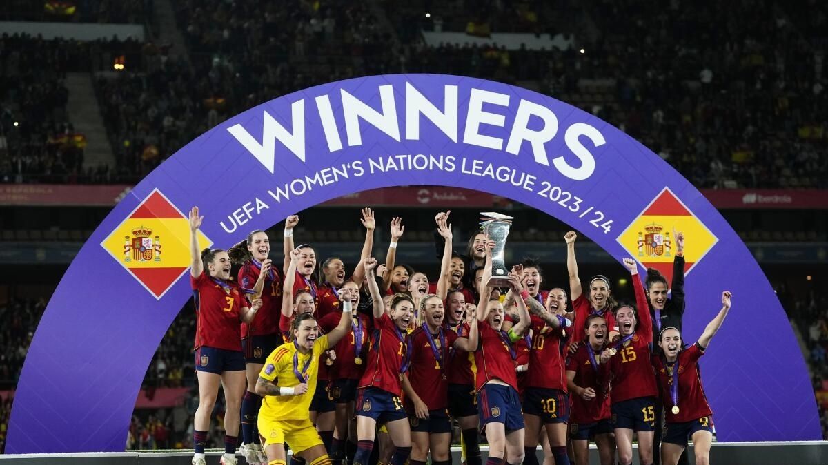 España vence a Francia y conquista el título de la Liga de Naciones Femenina