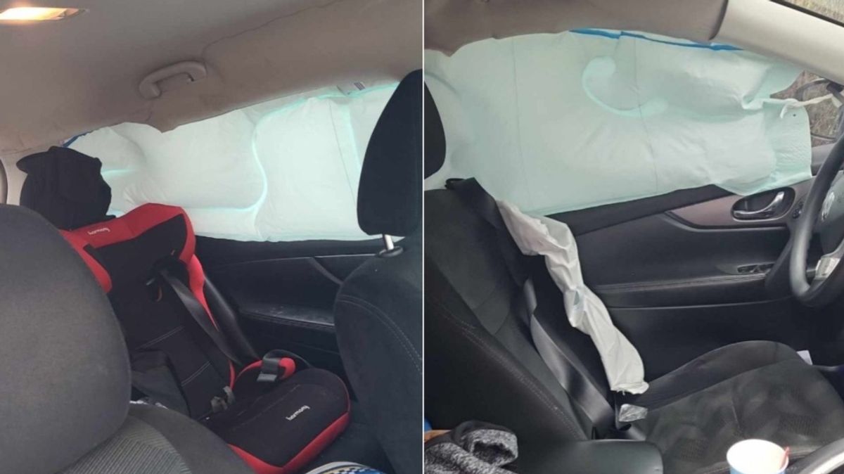 Airbags Unexpectedly Deploy in Family's SUV Nissan Canada Steps In