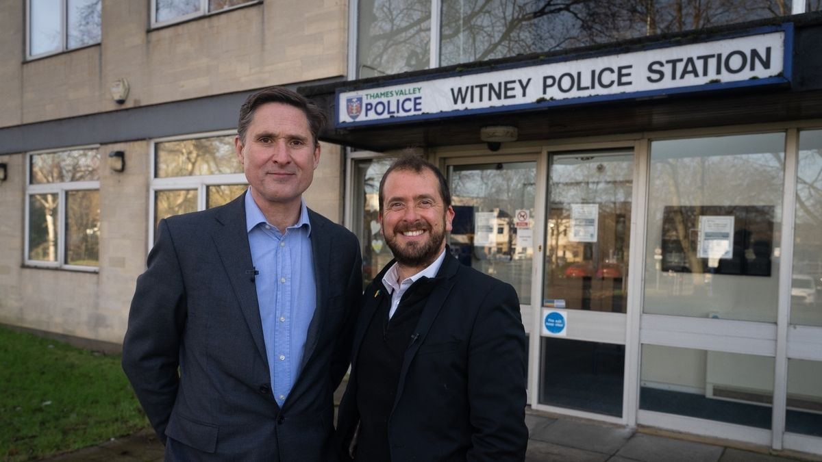 Charlie Maynard Campaigns for Reopening of Witney Police Station to ...