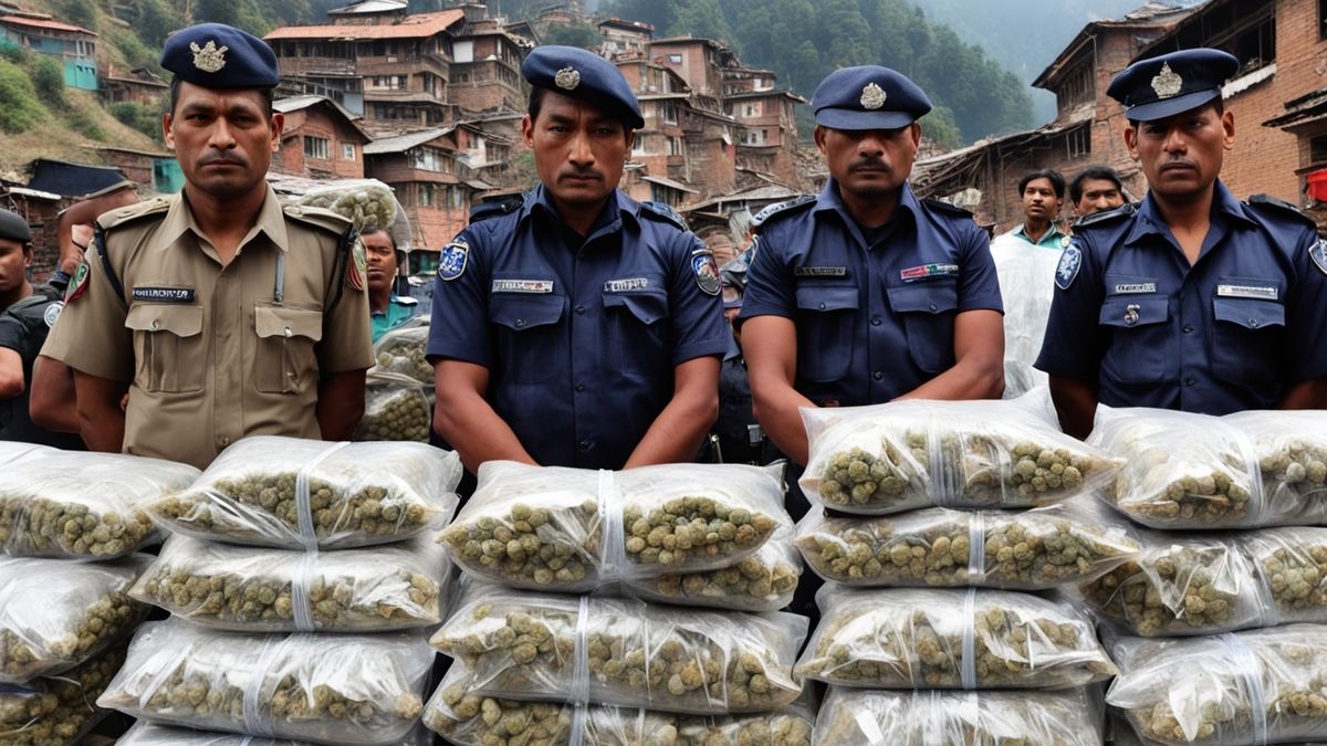 Nepal Police Seize 35 Kilograms of Charas, Arrest Two Indian Nationals