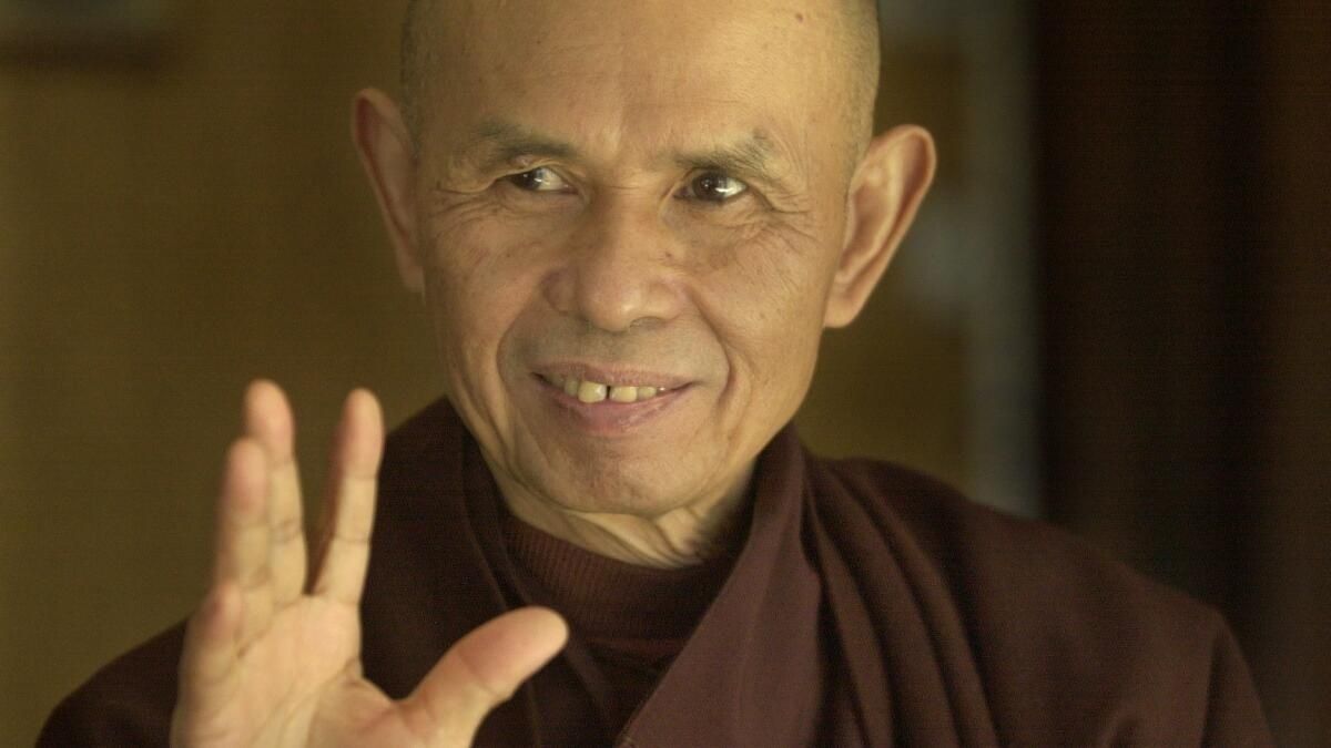 Zen Master Thich Nhat Hanh, Pioneer Of Mindfulness, Passes Away At 95