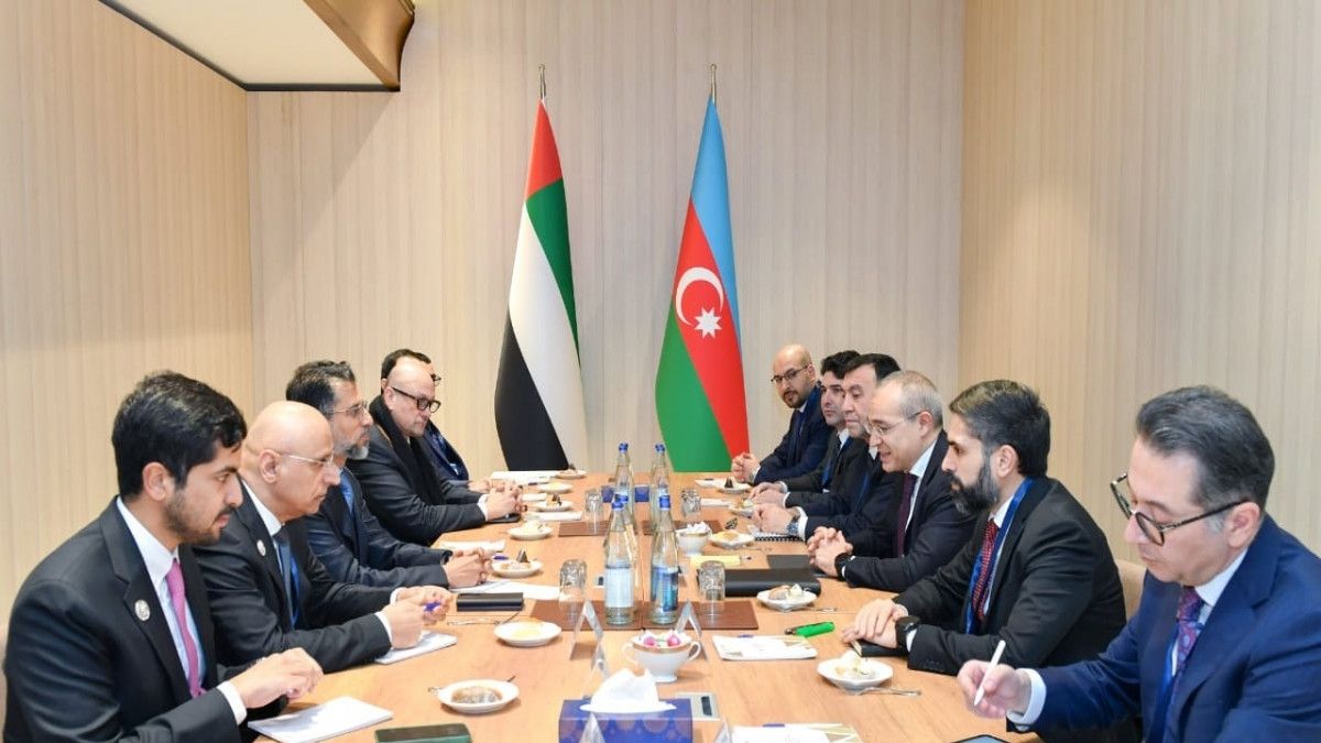 Azerbaijan and UAE Reinforce Bonds Above Green Strength Projects and COP29 Collaboration