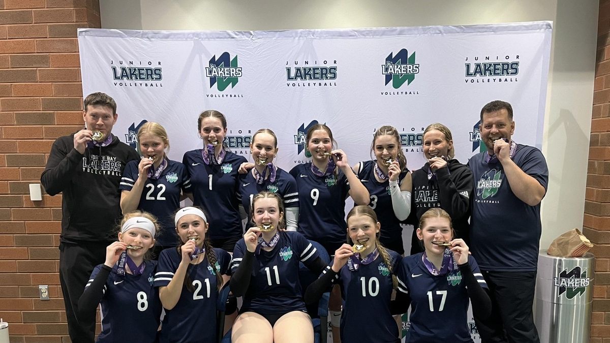 Lakers Triumph Over Barrie Elite Hailstorm to Clinch Gold in Volleyball