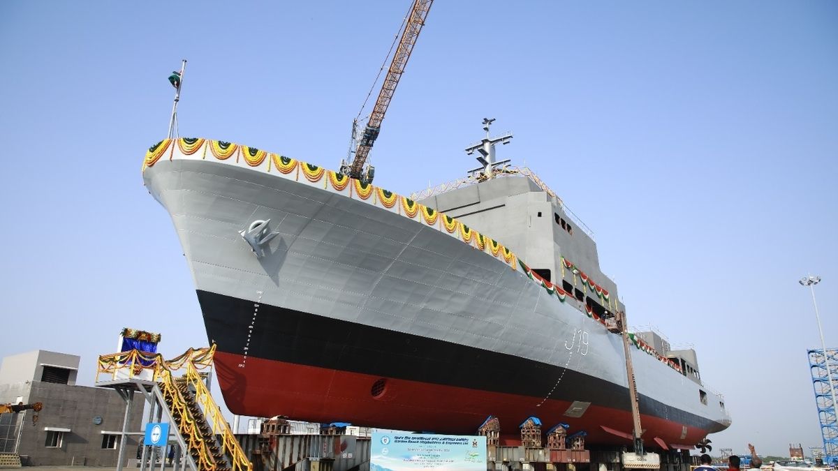 GRSE Launches INS Agray, INS Akshay: Strengthening India's Naval Power ...