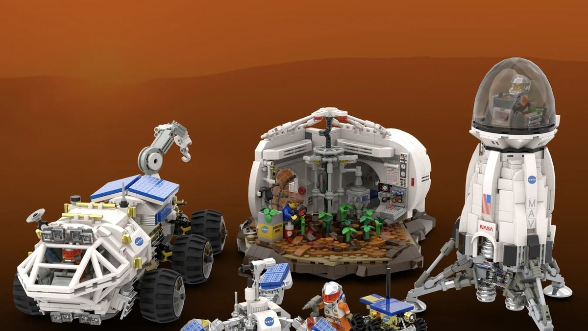 The Martian LEGO Ideas Project: Bridging Art, Science, and Space Exploration