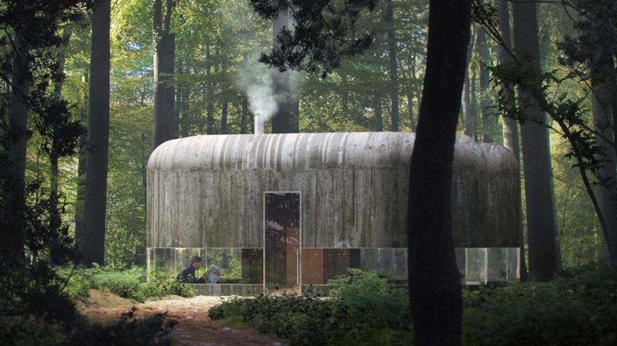 Český architekt proměňuje bunkry z druhé světové války v moderní útočiště