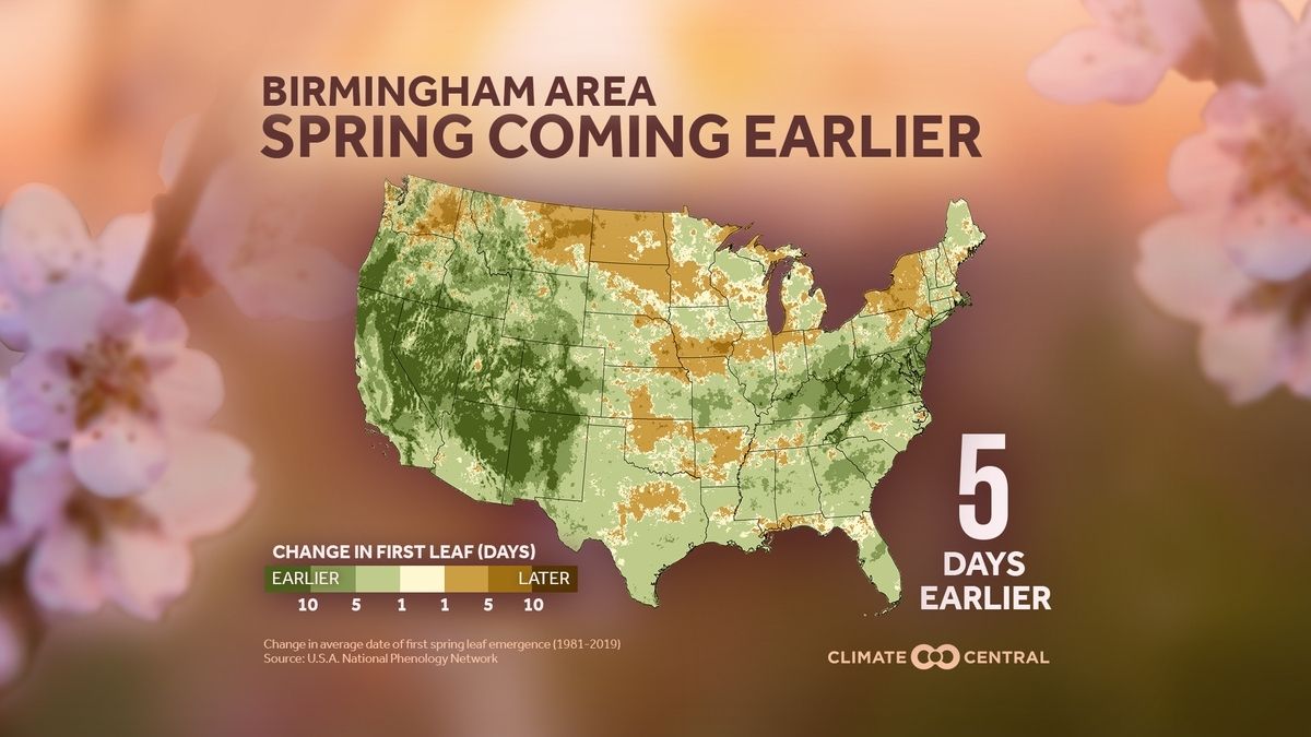 Early Spring's Mixed Blessing Climate Change's Dual Impact on Nature
