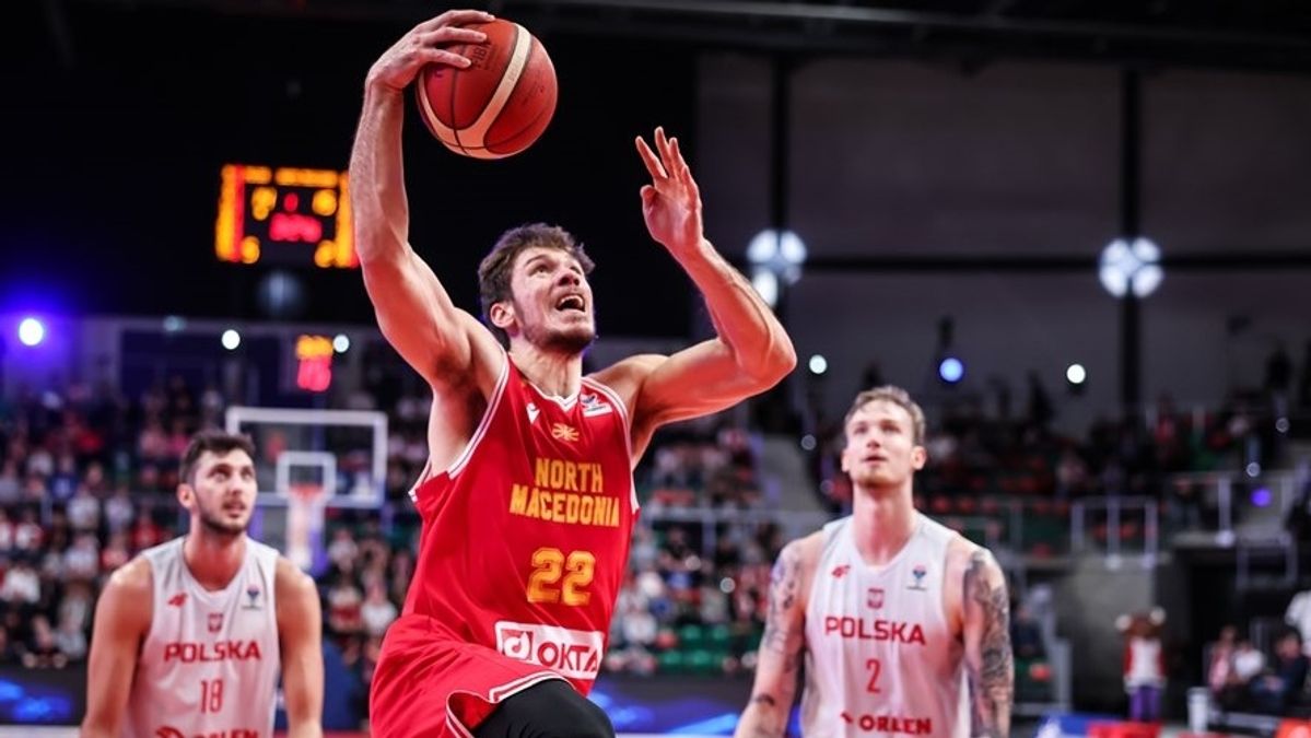 Macedonia Północna po spektakularnym zwycięstwie nad Polską w eliminacjach EuroBasket 2025