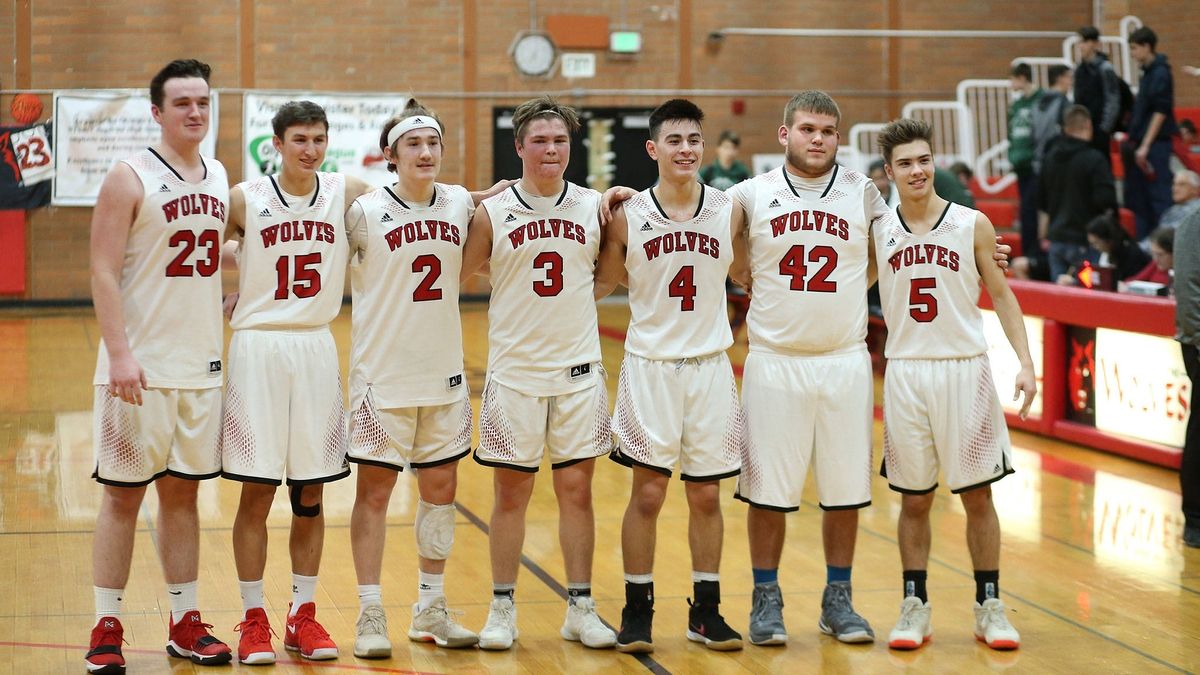Coupeville High School Boys' Basketball Team Wins BiDistrict Championship